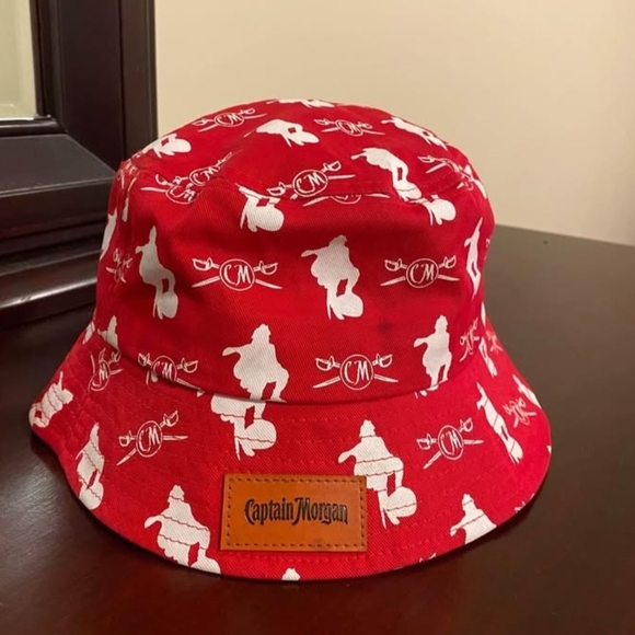 Captain Morgan Red Bucket Hat - Picture 1 of 7